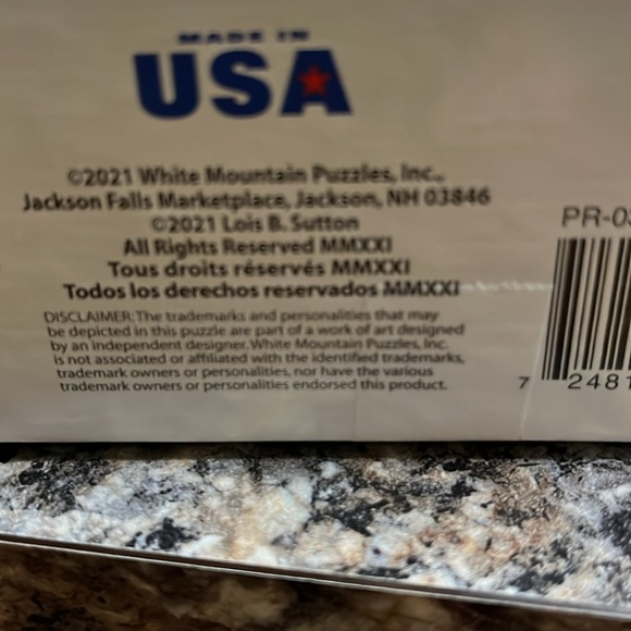 White Mountain Retro Kitchen Puzzle-2021 - Picture 4 of 5